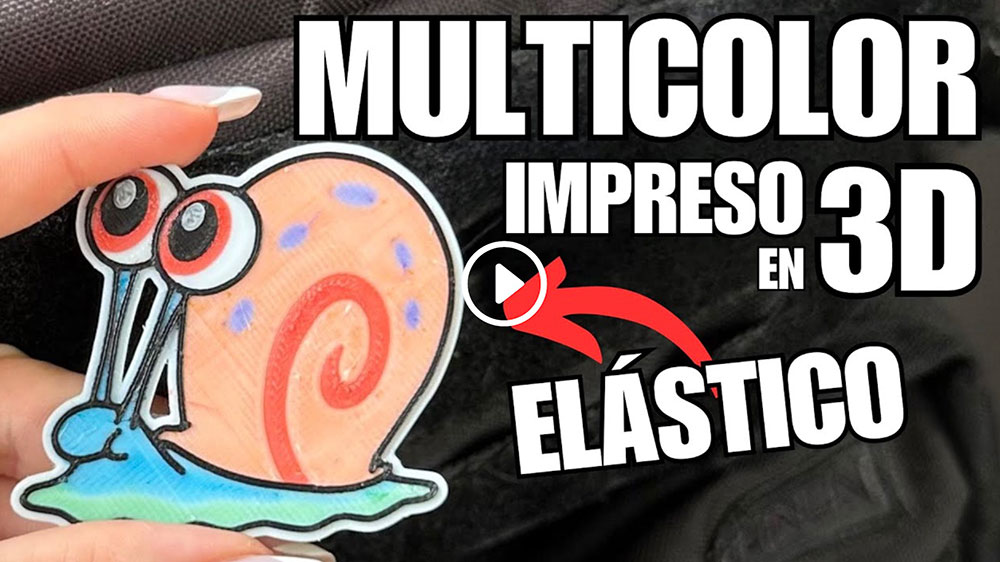 Imprime multicolor en cualquier impresora 3D