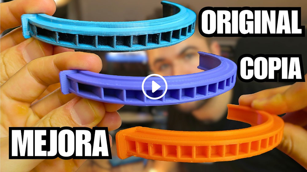 Así se copia y mejora cualquier modelo para IMPRESIÓN 3D PASO a PASO