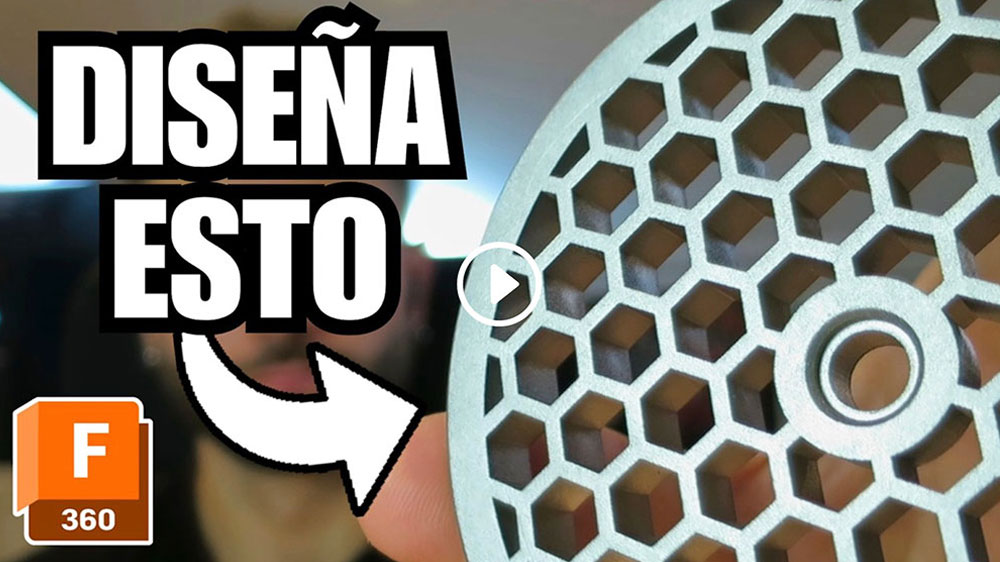 Diseña el patrón Honeycomb en Fusion 360