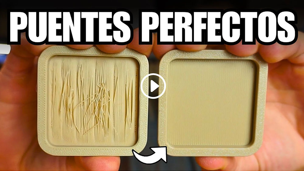 Cómo imprimir PUENTES sin SOPORTES en 3D