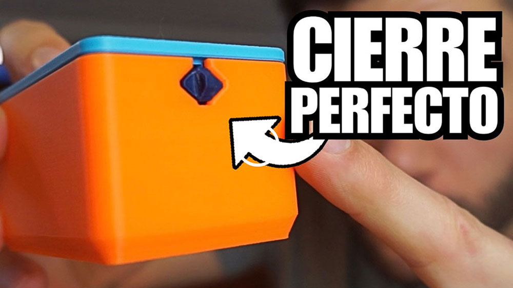 DISEÑA el CIERRE PERFECTO para impresión 3D